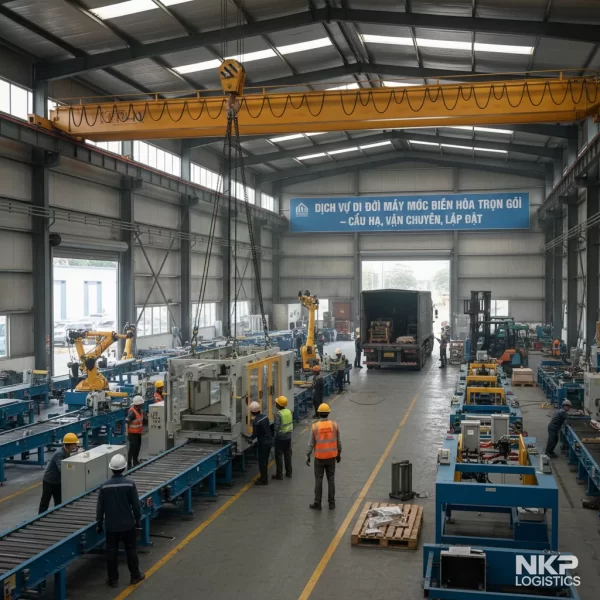 3. Lắp đặt dây chuyền sản xuất