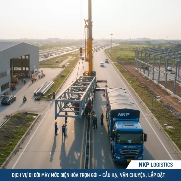 4. Di dời nhà xưởng trọn gói