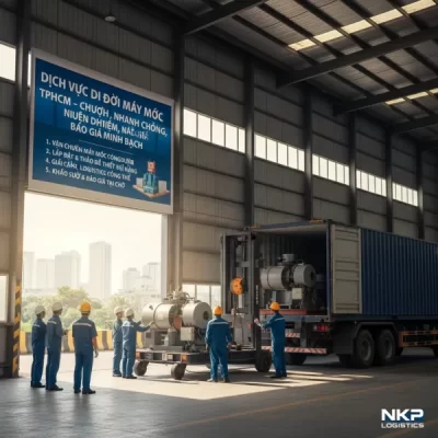 Dựa trên tiêu đề 'Dịch Vụ Di Dời Máy Móc TPHCM – Chuyên Nghiệp, Nhanh Chóng, Báo Giá Minh Bạch', dưới đây là 5 từ khóa ảnh độc đáo: