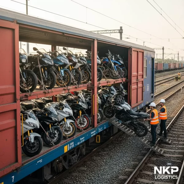 2. Gửi xe máy bằng tàu hỏa