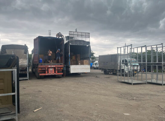 chành xe miền Tây tại NKP Logistics