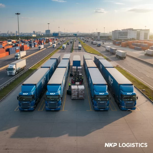 Dựa trên tiêu đề 'Dịch Vụ Vận Tải Đường Bộ | Vận Chuyển Hàng Toàn Quốc', đây là 5 từ khóa ảnh độc đáo: