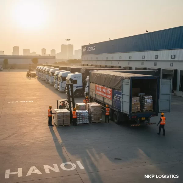 2. Hàng hóa khởi hành từ thủ đô