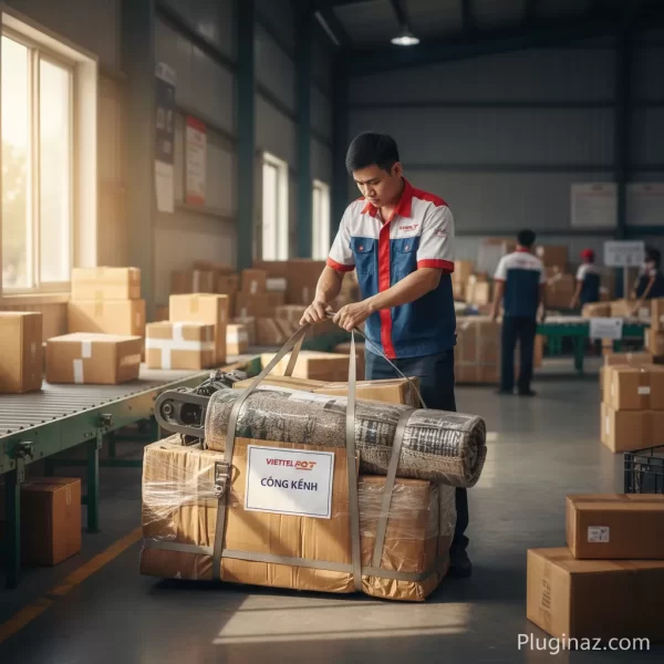 Nhân viên Viettel Post buộc kiện hàng ngoại cỡ