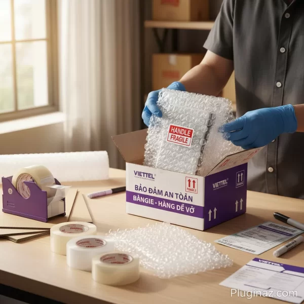 đóng gói Viettel
