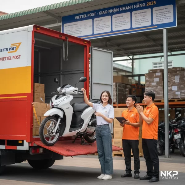 4. Khách hàng vui vẻ nhận lại xe máy nguyên vẹn