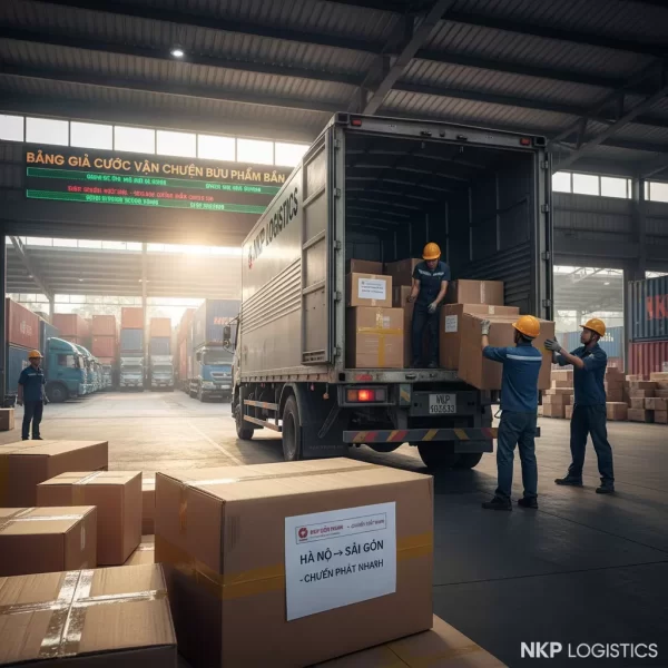 1.  Hành trình bưu phẩm Bắc Nam