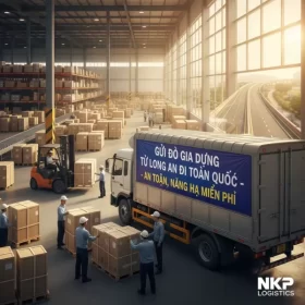 Dựa trên tiêu đề "Gửi Đồ Gia Dụng Từ Long An Đi Toàn Quốc – An Toàn, Nâng Hạ Miễn Phí", dưới đây là 5 từ khóa ảnh độc đáo: