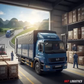 Dựa trên tiêu đề 'Gửi Hàng Bắc Ninh Đi Ninh Bình Uy Tín, Tiết Kiệm – NKP Logistics', đây là 5 từ khóa ảnh độc đáo: