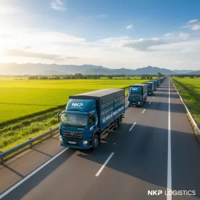 Dựa trên tiêu đề 'Gửi Hàng Bắc Ninh Đi Thanh Hóa Giá Rẻ, Nhanh Chóng – NKP Logistics', đây là 5 từ khóa ảnh độc đáo: