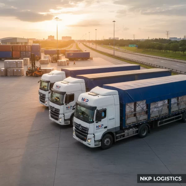 3.  Đoàn xe vận tải sẵn sàng