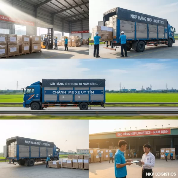 1. Hành trình kiện hàng từ KCN Bình Dương đến thành Nam