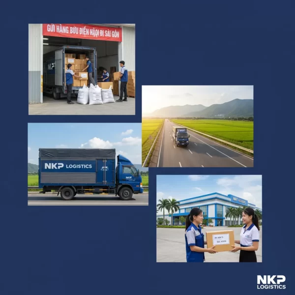 Hành trình bưu phẩm Bắc-Nam