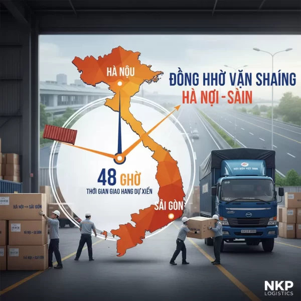 Đồng hồ vận chuyển Hà Nội-Sài Gòn
