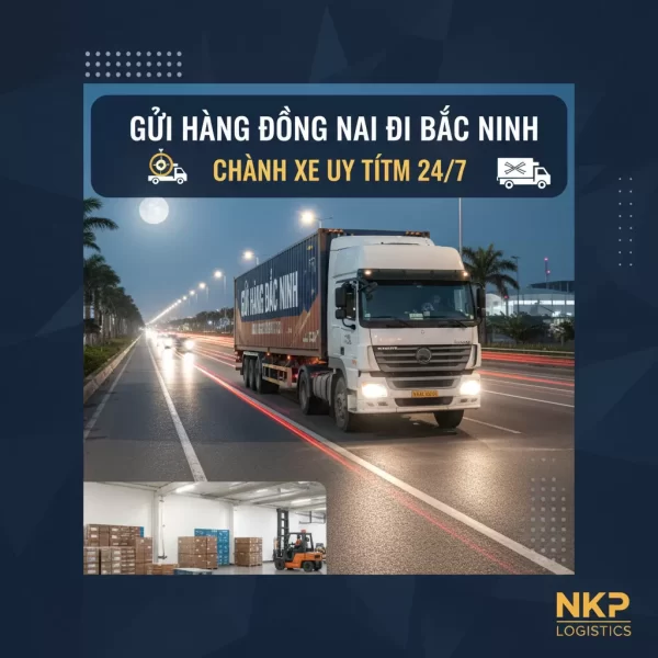 1. Xe tải xuyên đêm trên cao tốc Bắc-Nam.