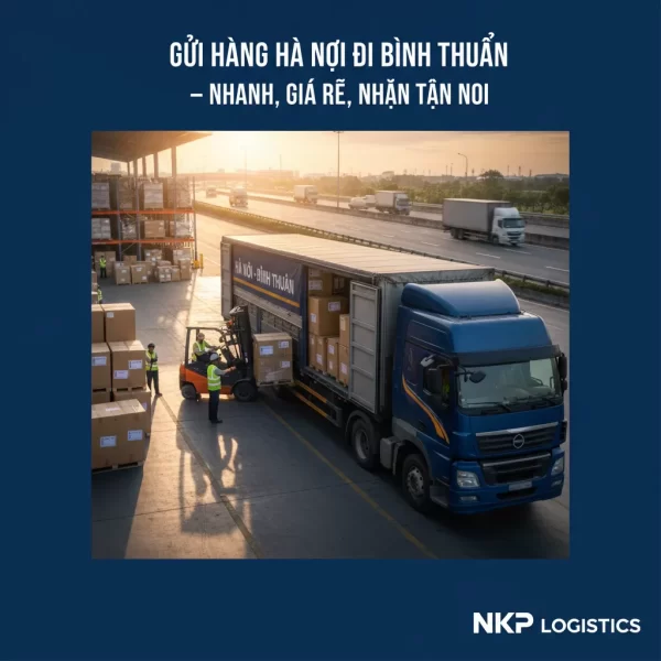 1. Hành trình hàng hóa Hà Nội - Bình Thuận