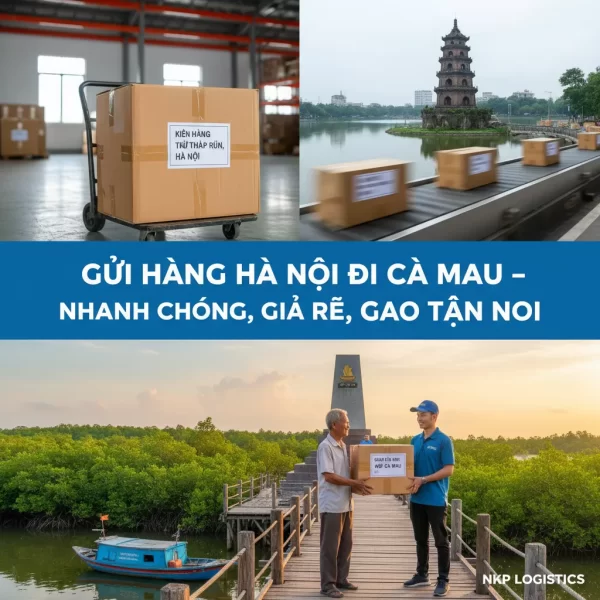 1. Kiện hàng từ Tháp Rùa đến Mũi Cà Mau
