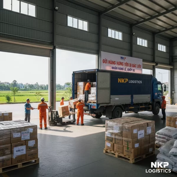 3.  Vận chuyển hàng lẻ Hưng Yên