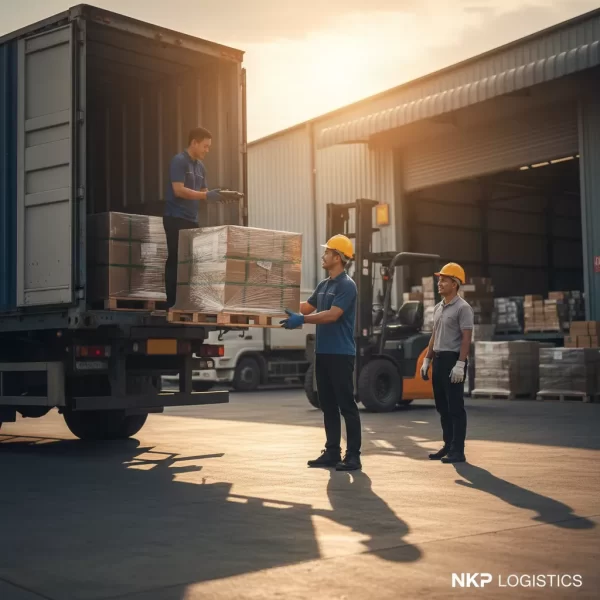 4.  Bàn giao kiện hàng