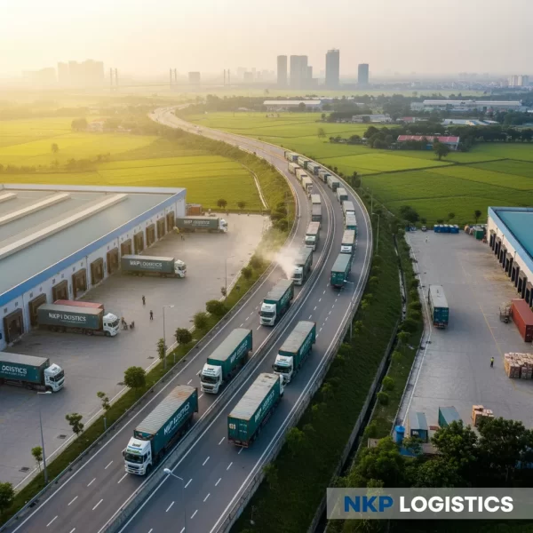 4. Cầu nối hàng hóa Long An và Hà Nội