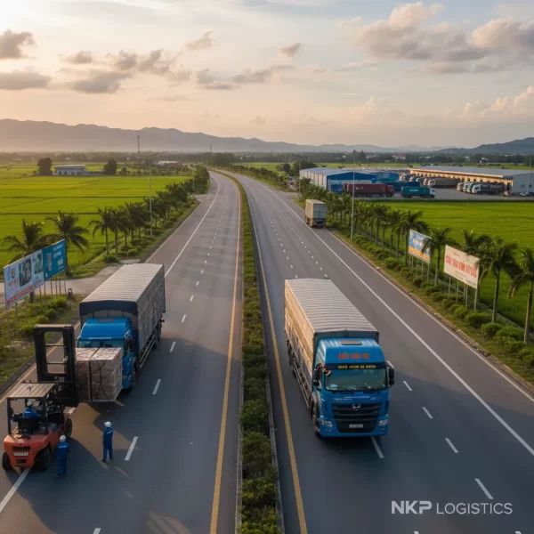 3. Xe tải trên quốc lộ 1A