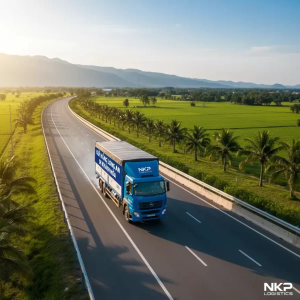 2. Xe tải giao hàng hỏa tốc