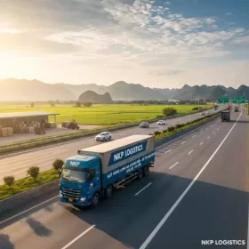 1.  Xe tải trên cao tốc Bắc Nam