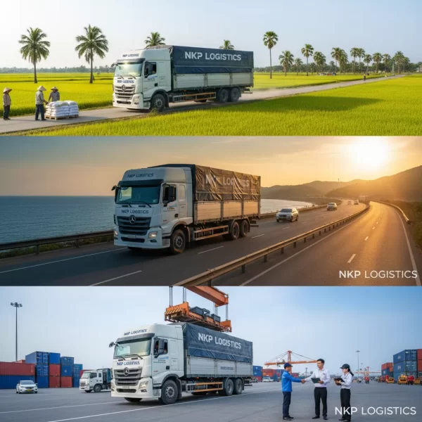 1. Hành trình xe tải từ cánh đồng Long An đến bờ biển Phú Yên.
