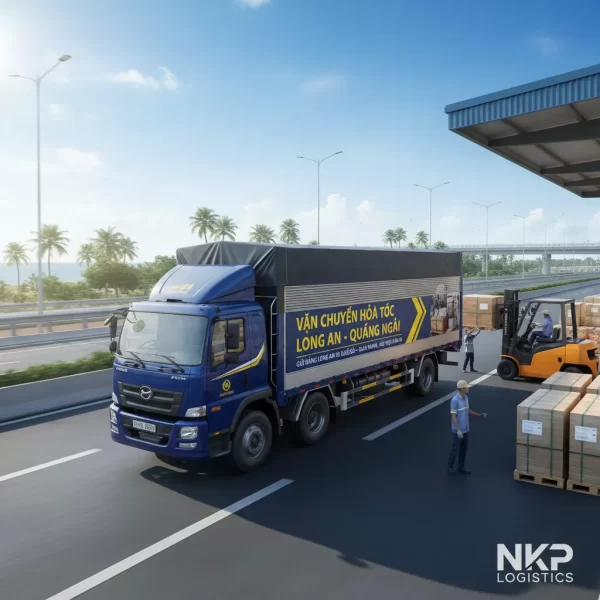 1. Vận chuyển hỏa tốc Long An - Quảng Ngãi