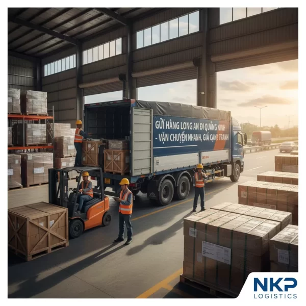 2. Bốc xếp hàng hóa tại kho Long An