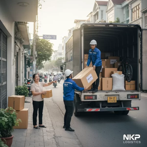 2. Bốc xếp hàng tận nhà