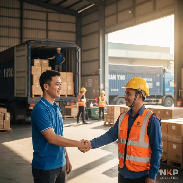 3. Bắt tay đối tác vận chuyển