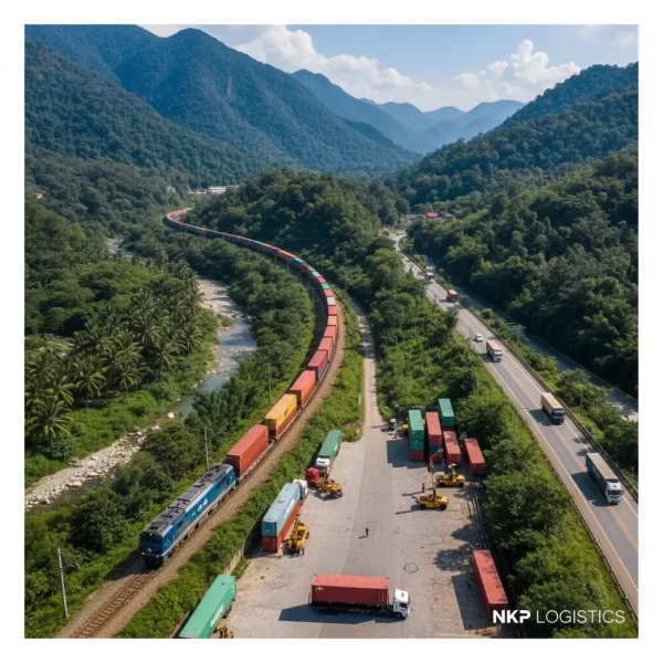 4. Đường sắt Bắc Nam uốn lượn