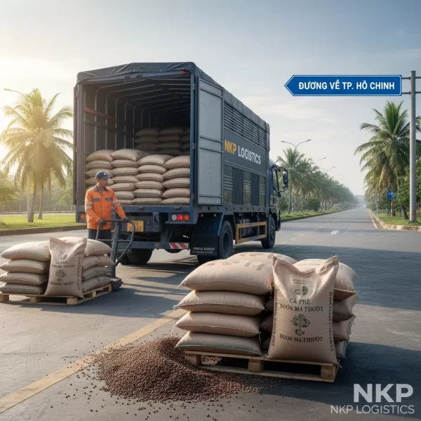 3.  Hạt cà phê Buôn Ma Thuột xuôi về Sài Gòn.