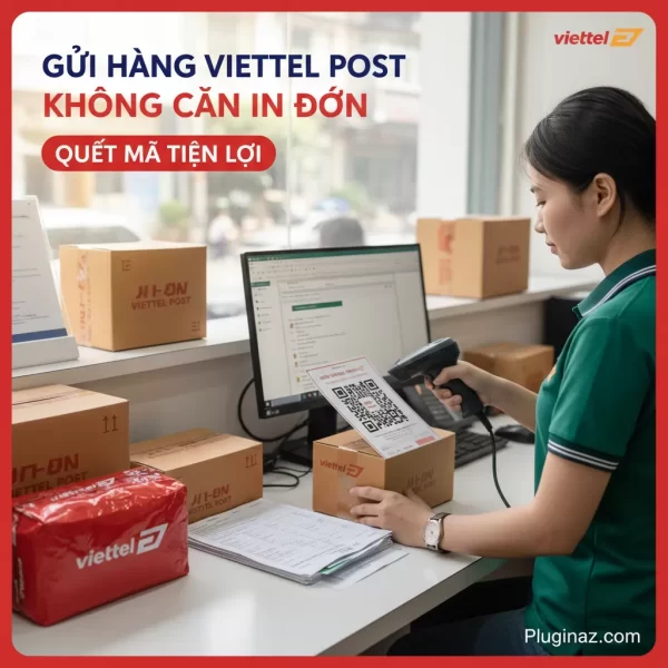 Viettel Post quét mã