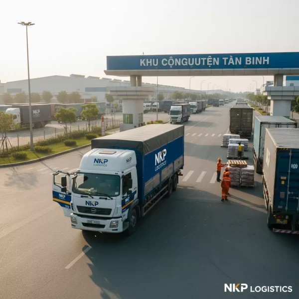 thuê Xe Tải Chở Hàng KCN Tân Bình – Chuyên Nghiệp, Giá Rẻ | NKP Logistics