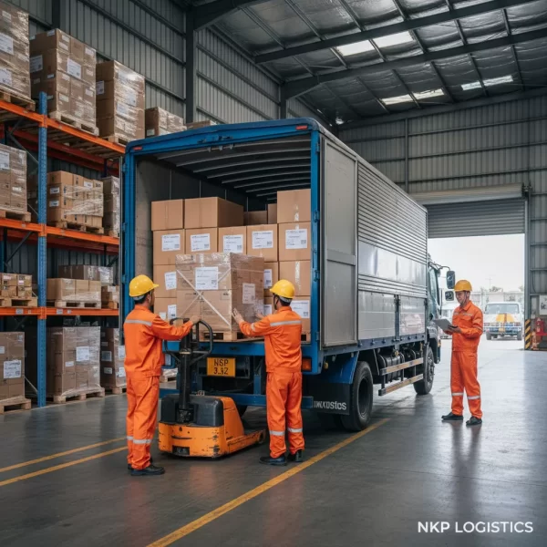 Mô phỏng sắp xếp hàng hóa thùng xe 3.5 tấn