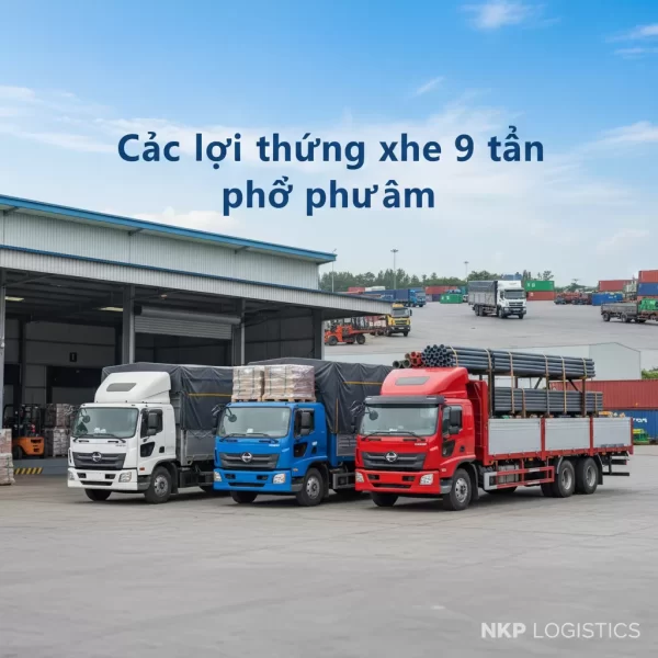 Các loại thùng xe tải 9 tấn phổ biến