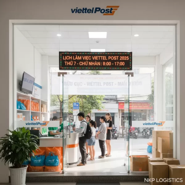 1.  Bưu cục Viettel Post cuối tuần