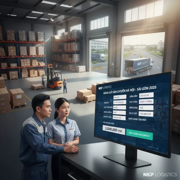 4. Giao dịch vận chuyển trên giao diện 2025