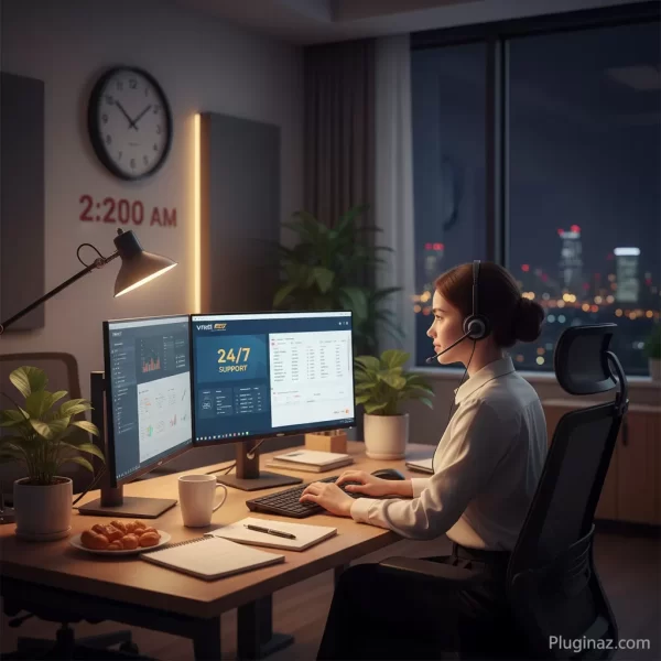 2. Nhân viên tổng đài Viettel Post ca đêm