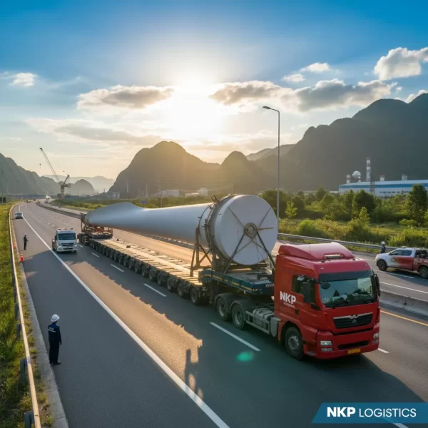 3. Mooc lùn đa trục vận chuyển turbine gió