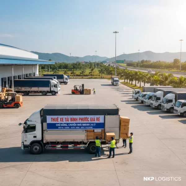 Dựa trên tiêu đề 'Thuê Xe Tải Bình Phước Giá Rẻ – Chở Hàng, Chuyển Nhà Nhanh 24/7', dưới đây là 5 từ khóa ảnh độc đáo: