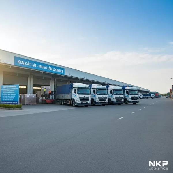 4. Dàn xe tải chở hàng hiện đại