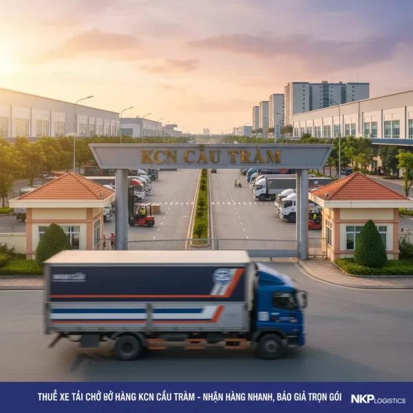 Thuê Xe Tải Chở Hàng KCN Cầu Tràm – Nhận Hàng Nhanh, Báo Giá Trọn Gói
