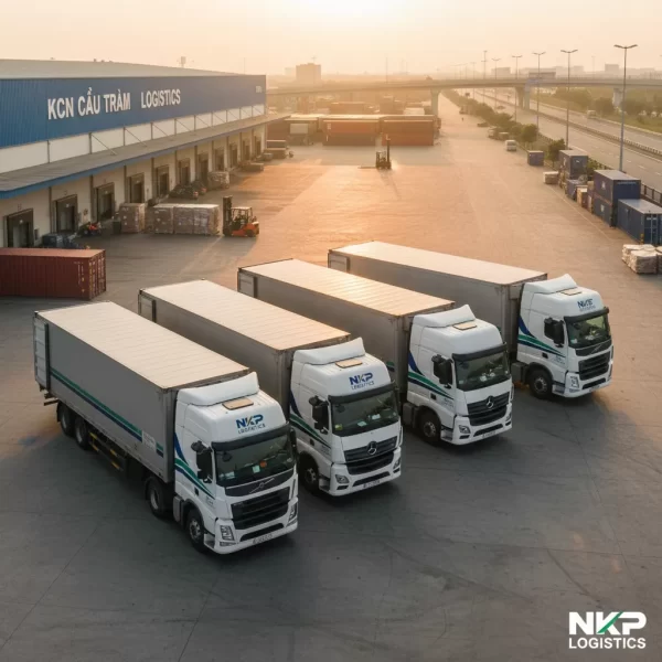 4. Dàn xe tải hiện đại sẵn sàng xuất phát