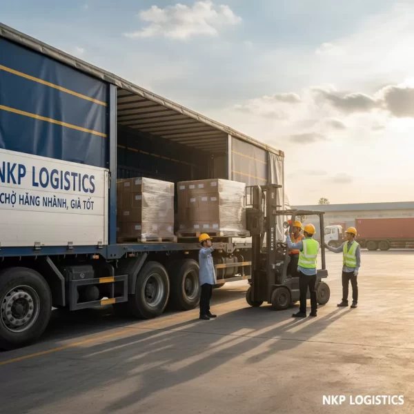 2. Quy trình bốc xếp hàng hóa lên xe tải chuyên nghiệp