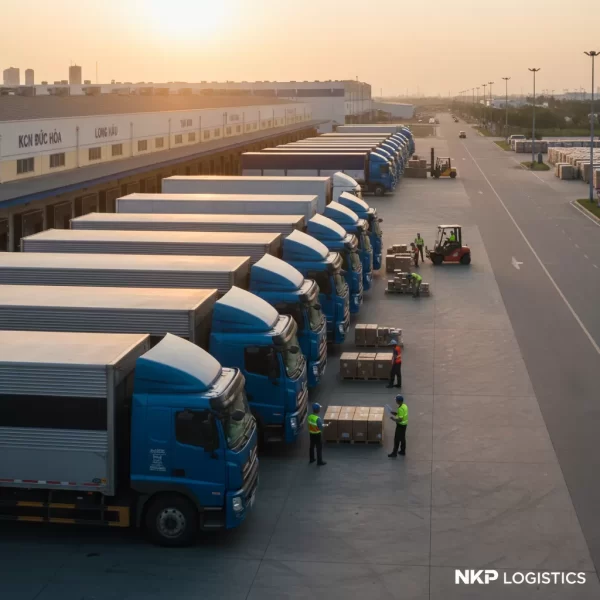 1. Dàn xe tải sạch đẹp sẵn sàng tại bãi