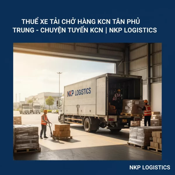 4. Quy trình bốc dỡ hàng hóa KCN