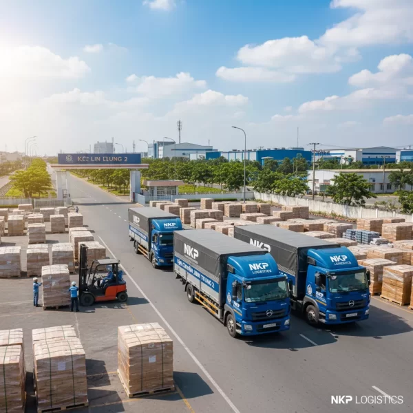 Nhu cầu thuê xe tải chở hàng KCX Linh Trung 2 và tầm quan trọng của đối tác vận tải uy tín